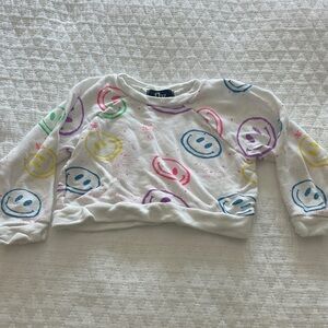 Happy Cropped sweatshirt